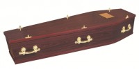 Mahogany Coffin